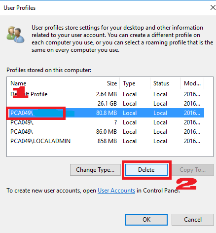 Local user id. Профайл for Windows. Deleted user profile. FORENSIT user profile Wizard. -Profile-Directory=default.